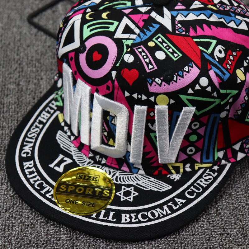 Mũ lưỡi trai chống nắng thêu chữ EXO phong cách hip hop cho bé