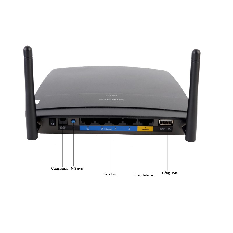 Router Wi-Fi Chuẩn N 300Mbps LINKSYS EA2750