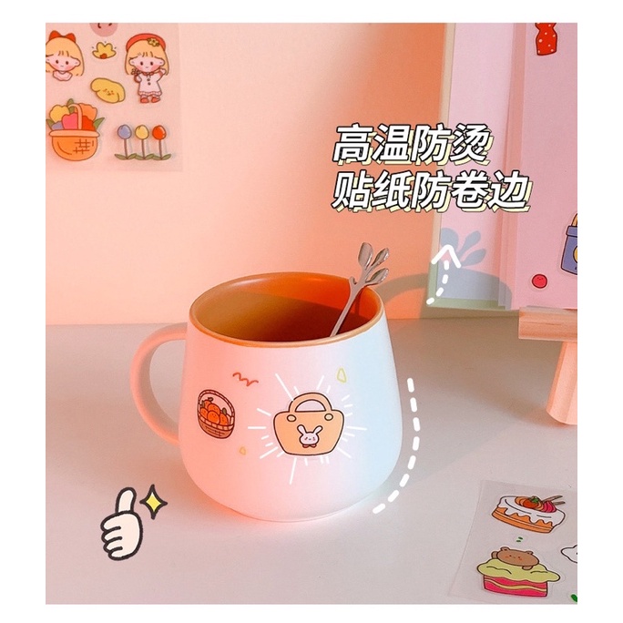 25 tấm hình dán sticker cute nhiều màu sắc khác nhau