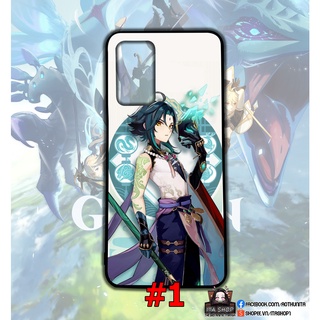 Ốp lưng Genshin Impact cho máy Oppo A1k A31 A91 A52/A92 A15/A15s A53 A54 A73 A74 A93 A94