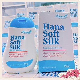 Hana Soft Silk - Dung Dich Vệ Sinh Phụ Nữ Hanayuki Sạch Mát, Thơm Tho siêu khuyến mãi