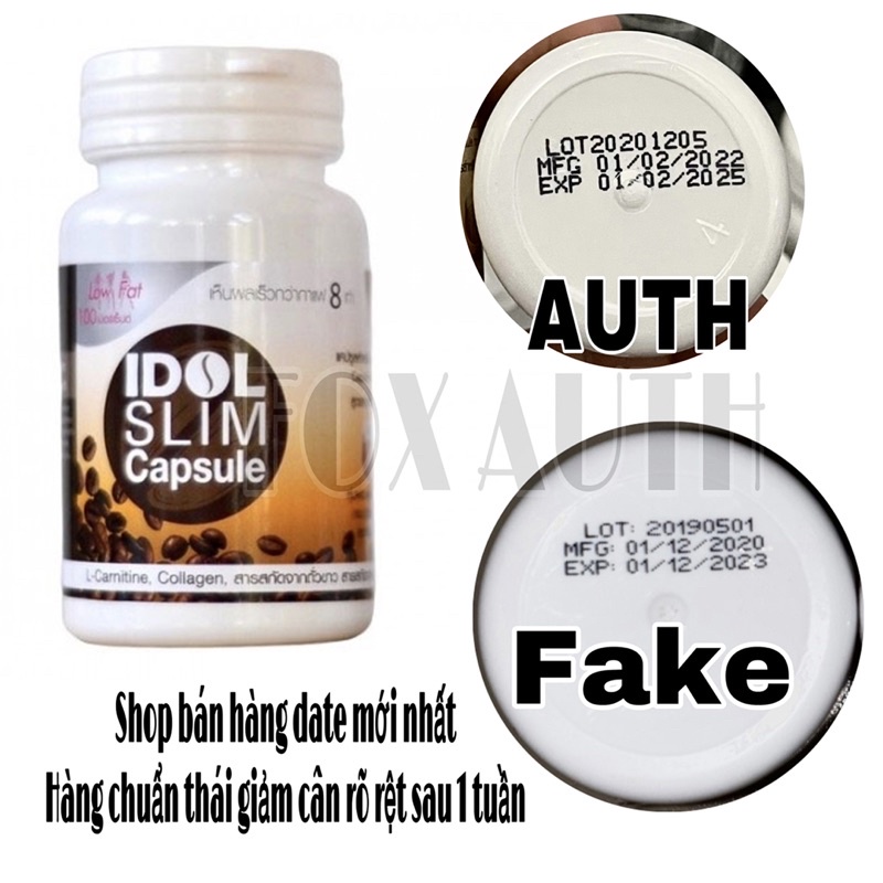 Giảm cân IDOl SLIM COFFEE - cà phê dạng viên trắng chuẩn Thái Lan