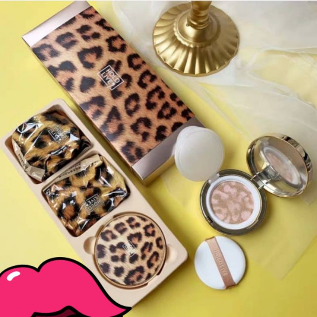 Set Phấn nước Hold Live Leopard curshion Bb cream