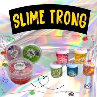 Slime trong 150ml handmade (ảnh thật do shop chụp