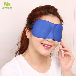 Băng bịt mắt ngủ họa tiết vân báo/màu trơn