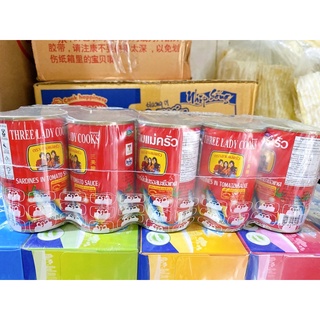 10 hộp cá mồi 3 cô gái thái lan