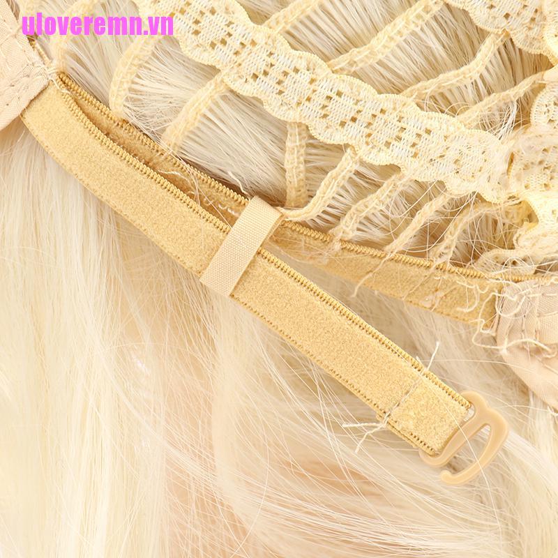 Bộ Tóc Giả Màu Be Chịu Nhiệt Dùng Hóa Trang Genshin Va Chạm Klee