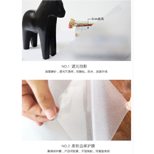 Phim Dán Cửa Kính Trong Suốt Chống Nhìn Trộm Cách Nhiệt Tiện Dụng