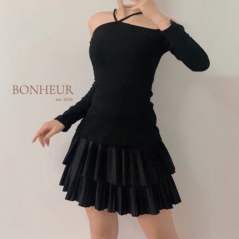 Kiwi Skirt chân váy xếp li 2 tầng phối đồ siêu đẹp | BigBuy360 - bigbuy360.vn