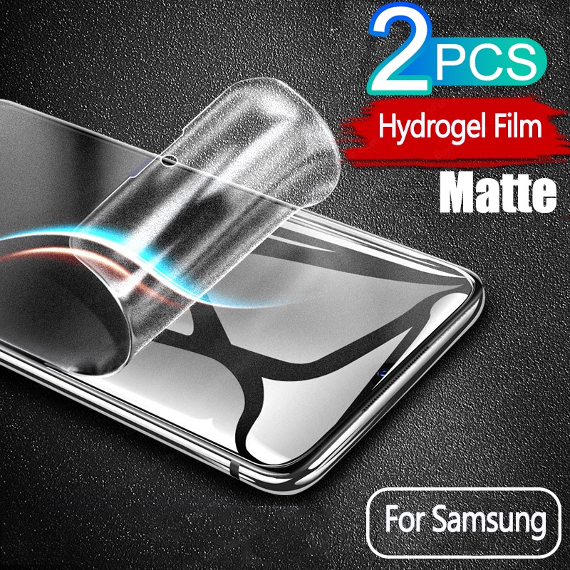 2 PCS TPU Frosted Hydrogel Film for Samsung Galaxy S22 Ultra Plus S22+ 5G Screen Protector Matte Film Not Glass