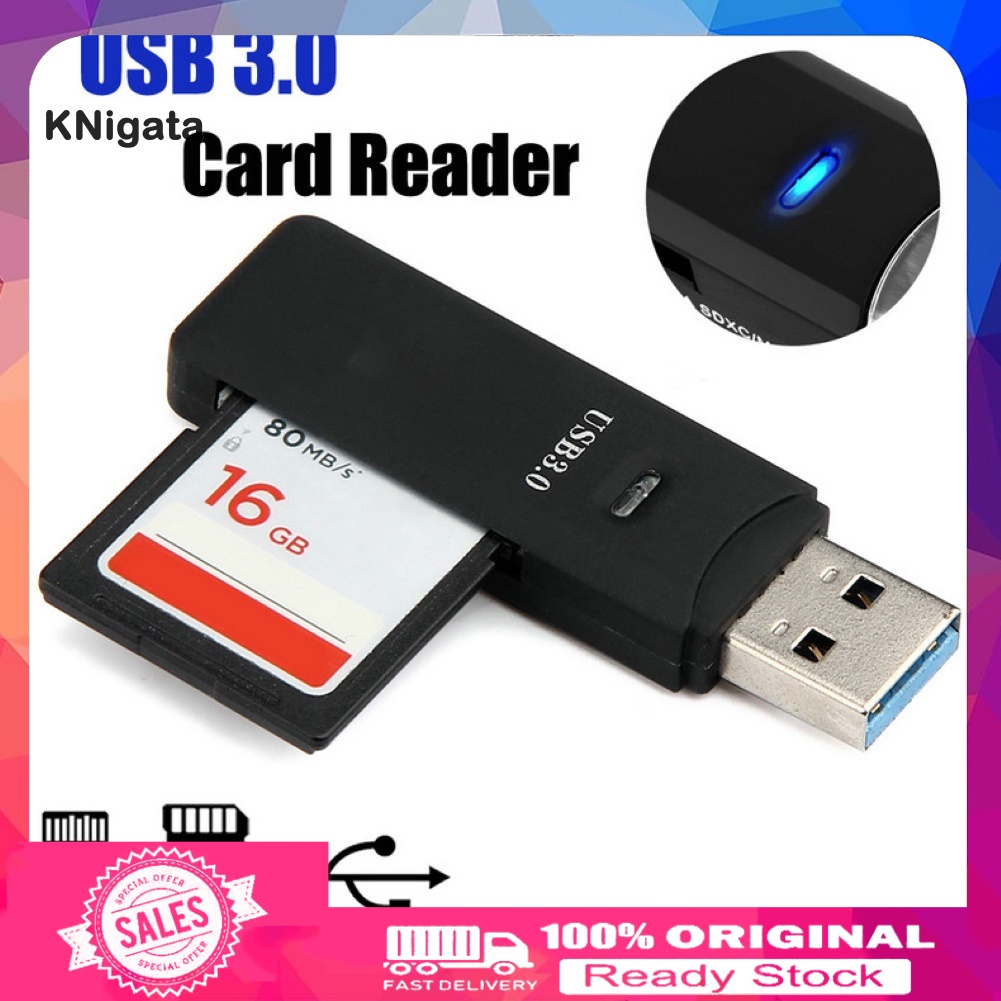 Đầu Đọc Thẻ Nhớ Tf Usb 3.0 Cho Pc Laptop