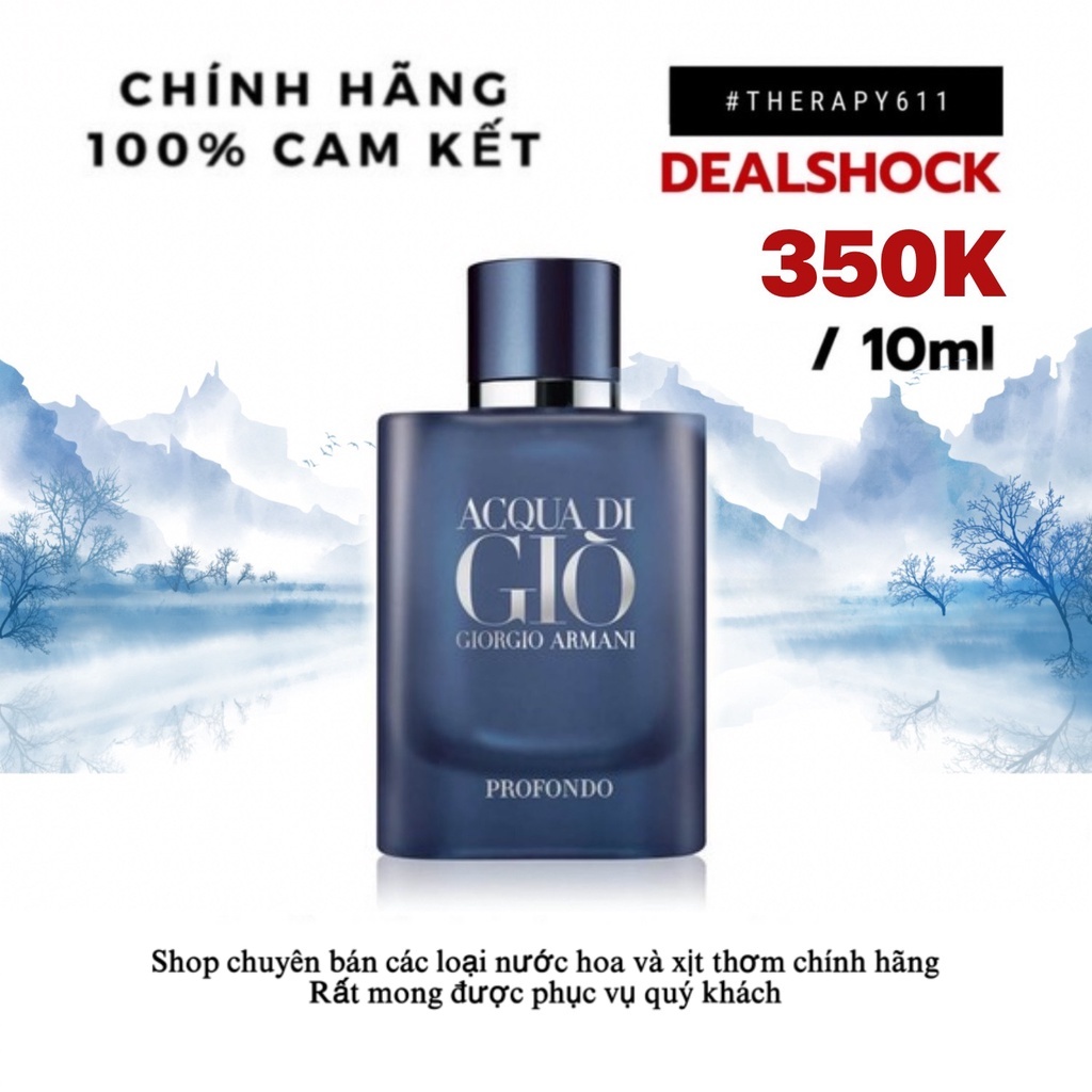 ..::✨Nước hoa  Giorgio Armani Acqua di Gio Profondo ✨::..