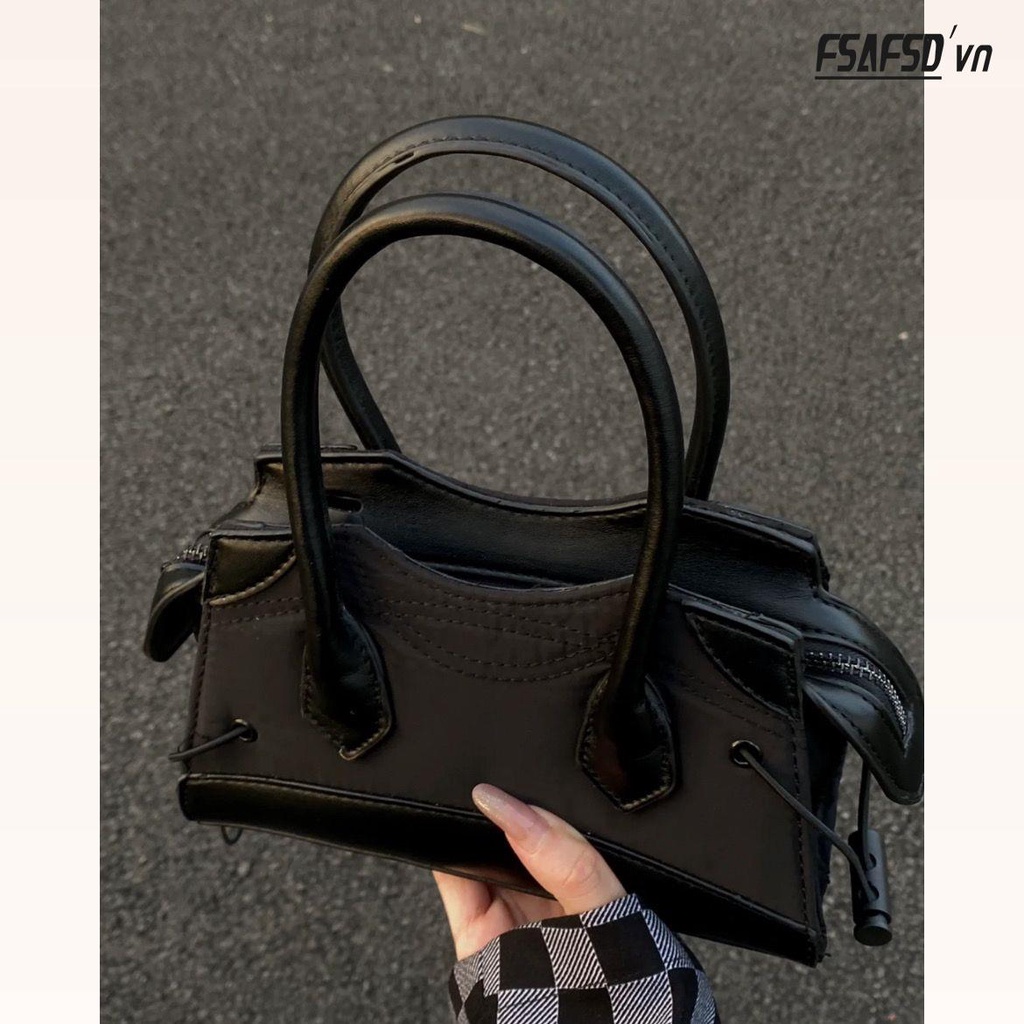 Túi Xách Tay Có Dây Rút Phong Cách Mới Mùa Thu 2022