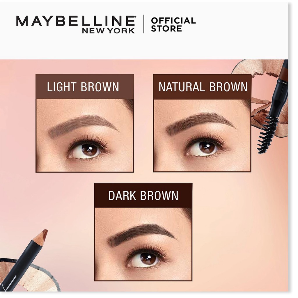 [Mã giảm giá của shop] Chì Kẻ Mày 2 Đầu Maybelline Fashion Brow Shaping Pencil