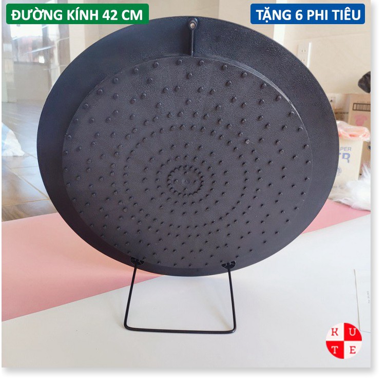 Bảng Phóng Phi Tiêu An Toàn Loại Lớn 42 Cm Tặng 6 Phi Tiêu