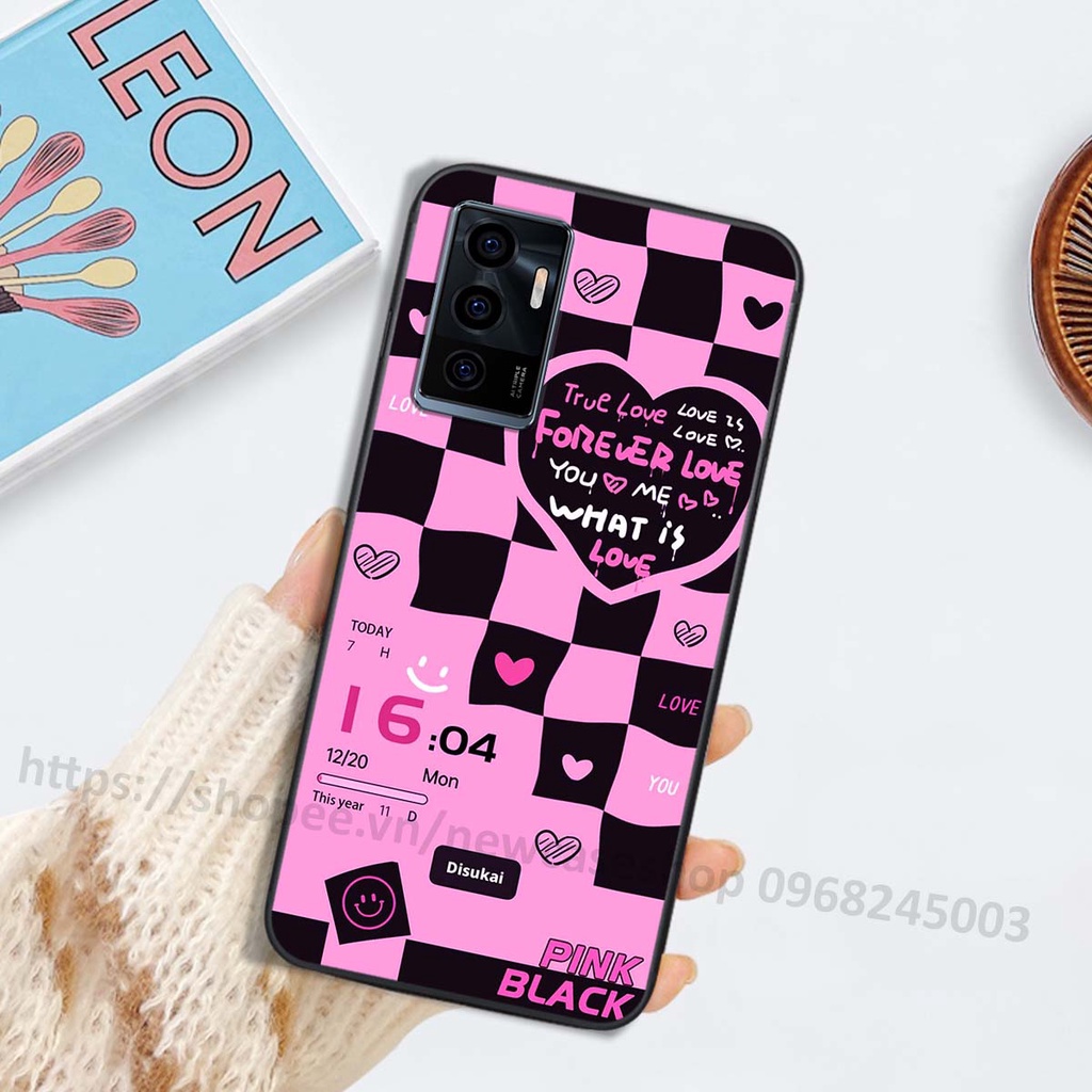 Ốp lưng vivo V23 5G / V23e in hình trái tim love heart 3D sang trọng