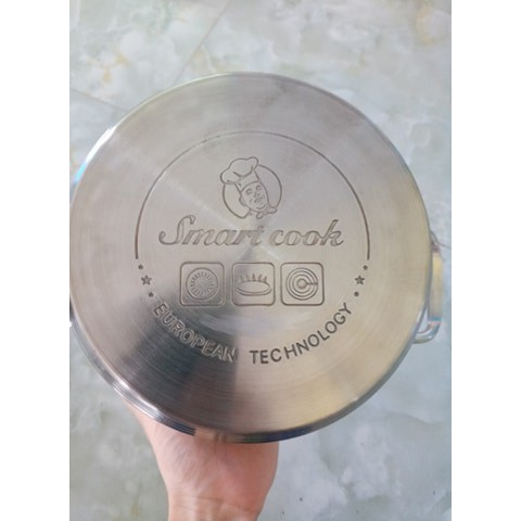 BỘ NỒI INOX 3 CHIẾC ELMICH SMARTCOOK 5 ĐÁY SIZE 16,20,24CM