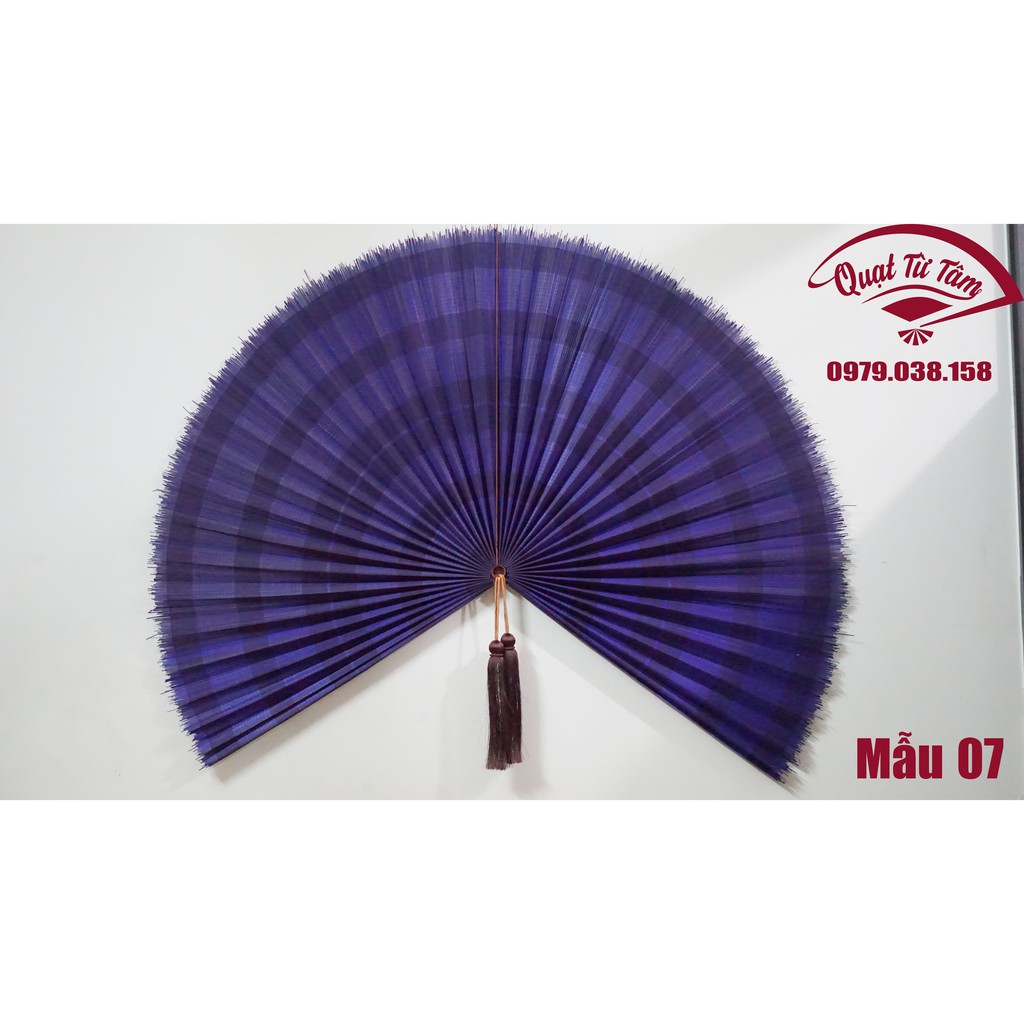 [THỦ CÔNG 100%] Quạt treo tường kích thước lớn (Đường kinh 120cm) Trang trí nhà cửa  - Quạt Từ Tâm