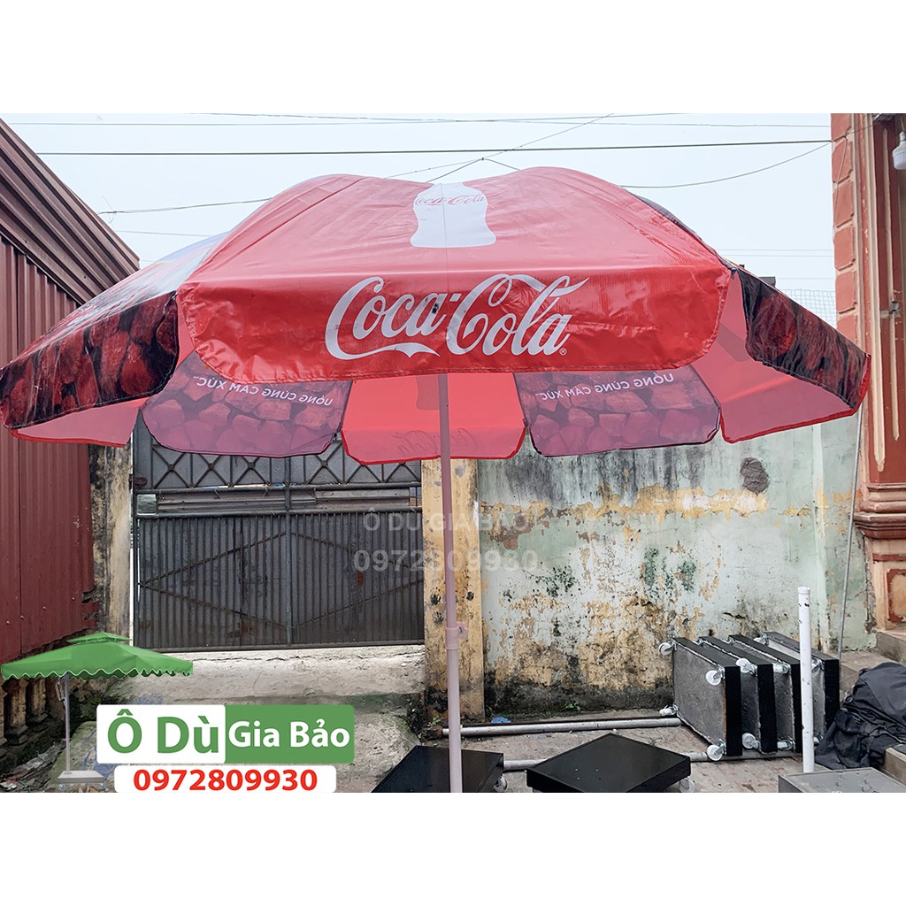 Ô Dù Chính Tâm Quảng Cáo Che Mưa Che Nắng 2M4