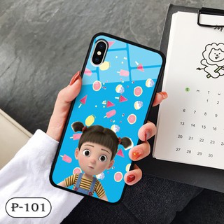 Ốp kính in hình cute Iphone XS Max