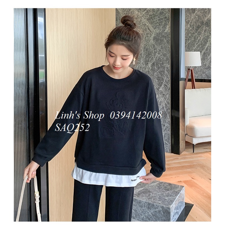 Set Quần Áo Bầu Bộ Bầu SAQ252