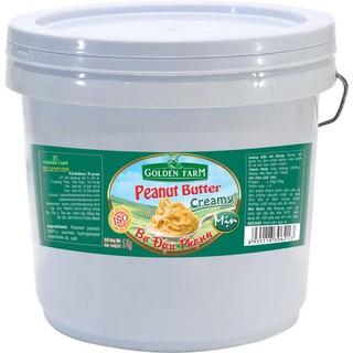 Bơ Đậu Phộng Mịn Golden Farm 5kg