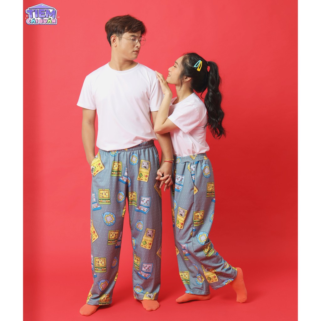 Quần hoạ tiết MÁY CHƠI GAME by Tiệm cái quần | BigBuy360 - bigbuy360.vn