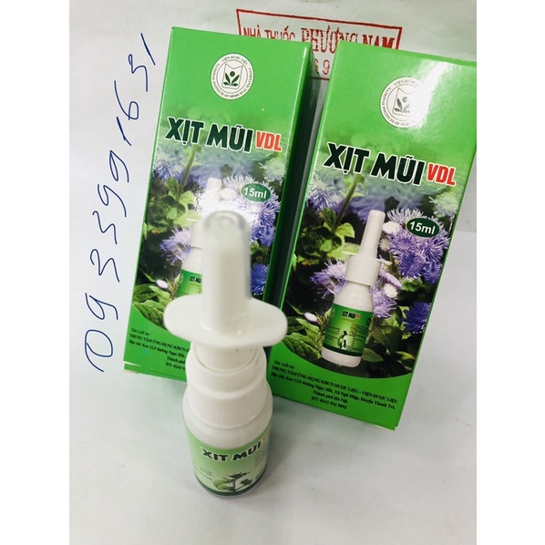 Xịt mũi Vdl-chai 15ml