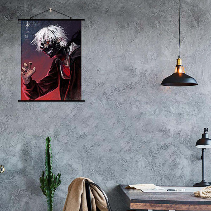 Poster treo tường họa tiết hoạt hình anime Nhật Bản Tokyo Ghoul Ken