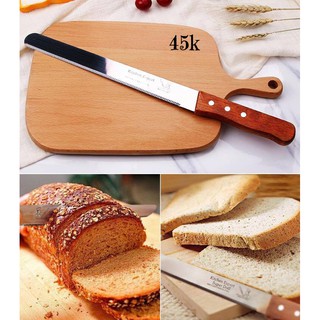 Dao Răng Cưa Cắt Bánh 10”Cán gỗ