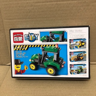 Mẫu mô Hình Lego Enlighten 1102 City Máy Gặt Lúa (112 mảnh)