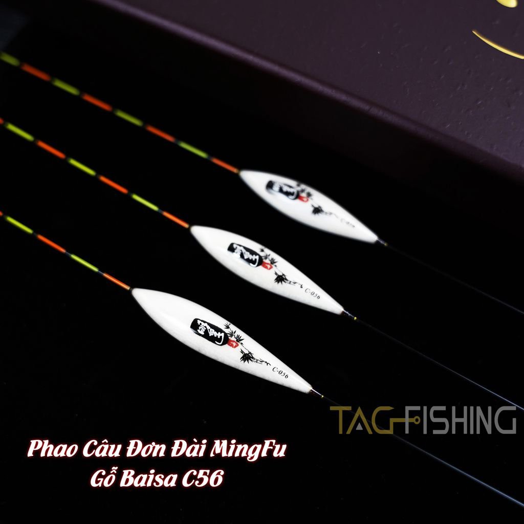 Phao Câu Đơn Đài - MingFu Gỗ Baisa C56