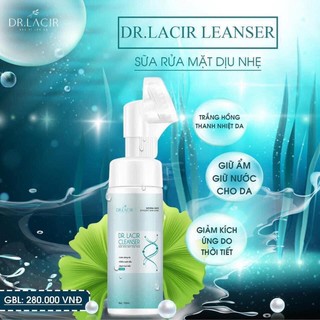 Sữa rửa mặt dịu nhẹ cho da nhạy cảm, mỏng yếu Lamer care - dr.Lacir