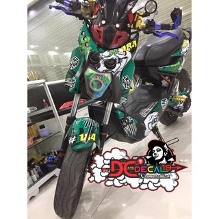 tem trùm xe xmen sọ xanh đẹp