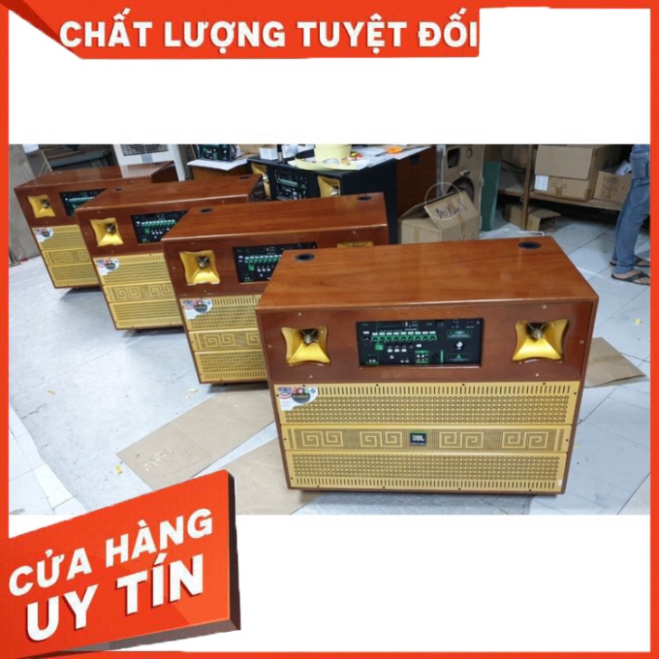 Loa kéo cao cấp JBL 9818 Pro - 4 tấc đôi ván gỗ