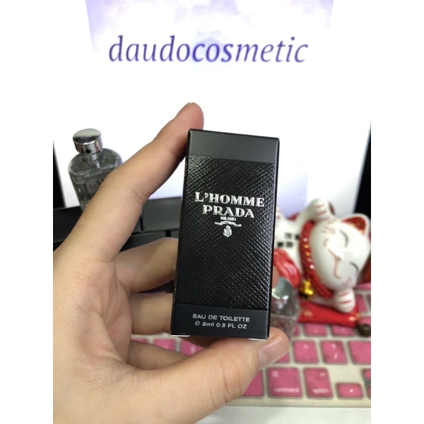[ mini ] Nước hoa Prada L'Homme EDT 9ml | Thế Giới Skin Care