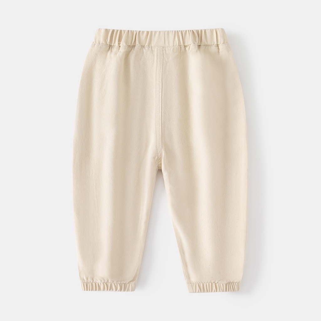 Quần dài kaki bé trai bo gấu jogger cho trẻ em 2 đến 8 tuổi SKIDS