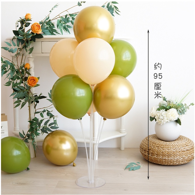 Trụ + Bong Bóng Trang Trí Tiệc Cưới / Sinh Nhật Bằng Latex Phong Cách Vintage #settrangtrisinhnhat