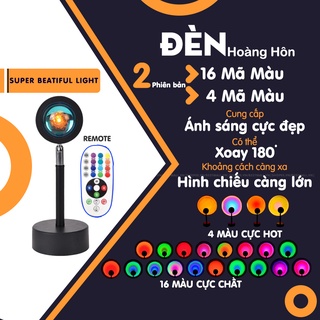 Đèn hoàn hôn cầu vồng rainbow nhiều màu sắc chuyên livesteam hot tiktok