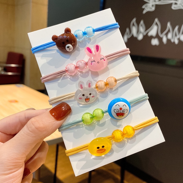 RẺ VÔ ĐỊCH  DÂY BUỘC TÓC HOẠT HÌNH XINH XẮN CHO NỮ