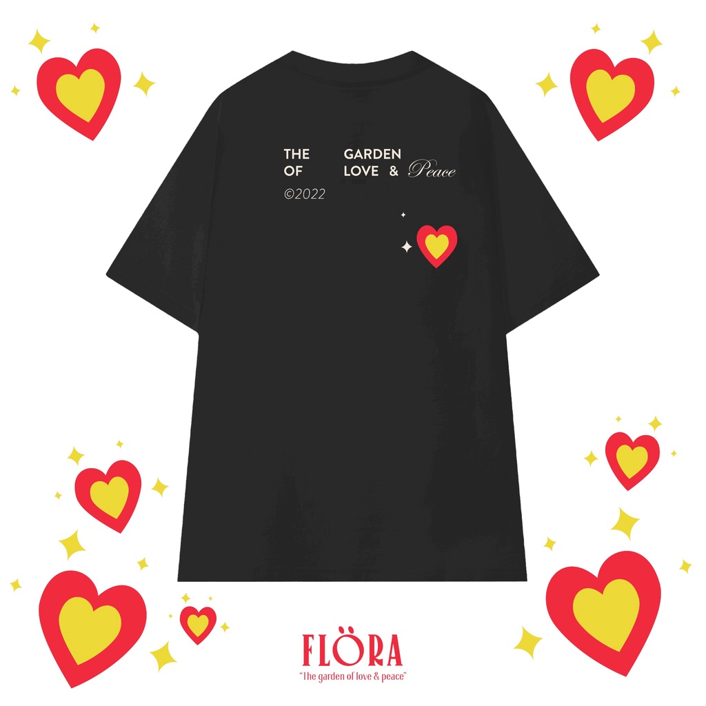 ÁO THUN HEART FLOWER