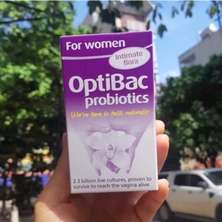 Men vi sinh optibac tím 30v