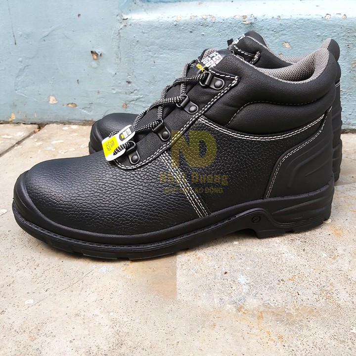 Giày bảo hộ lao động nam Jogger Bestboy231 S3 da nubuck, giầy lao động nam cao cổ chống đinh siêu bền.