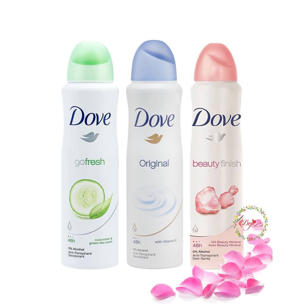 Xịt khử mùi Dove- 150ml