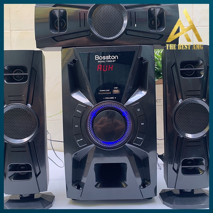 Loa Máy Tính Để Bàn Bluetooth Công Suất Lớn 60W Đèn Led 3.1 Bosston T3900BT - Loa Laptop Vi Tính Âm Thanh Cực Hay