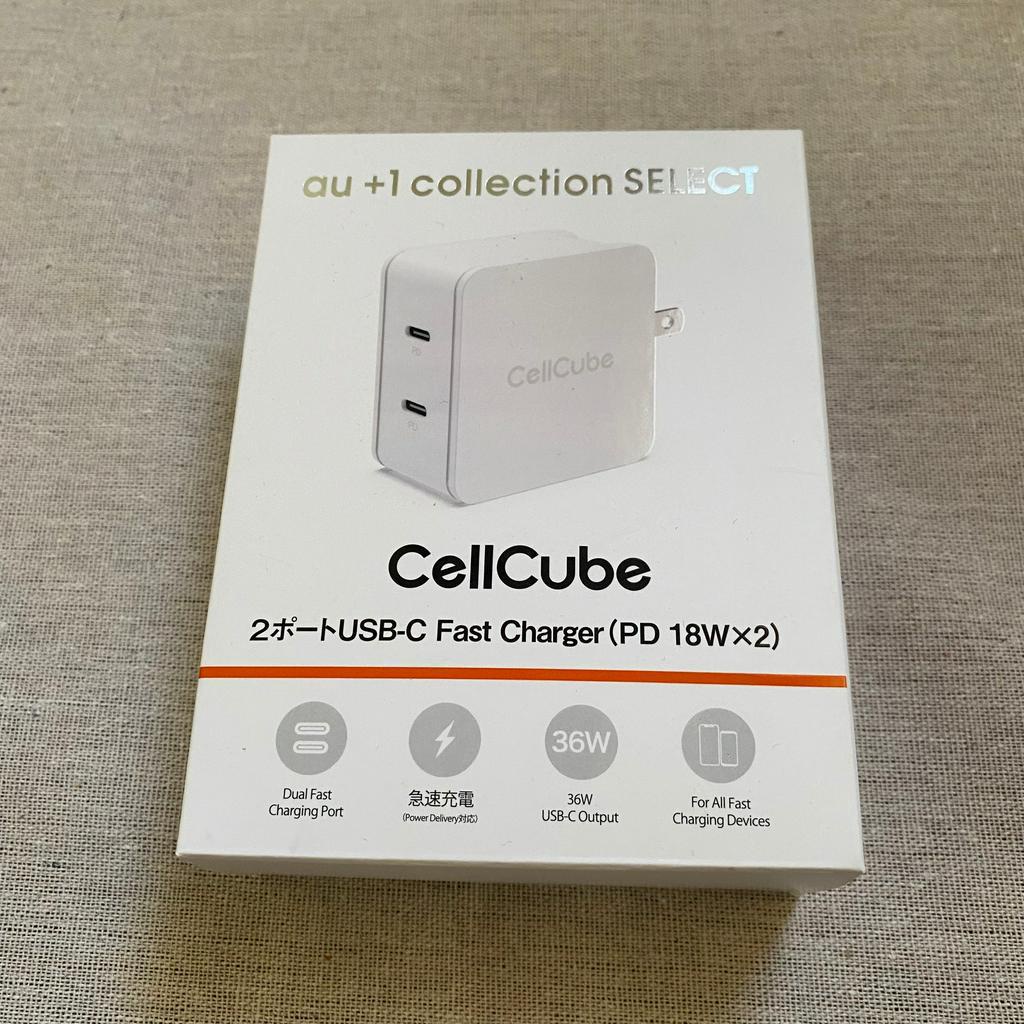 Củ Sạc Nhanh CellCube 36W 2 Cổng Nội Địa Nhật