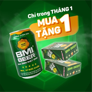 Bia Đen Mật Ong BMI BEER 580k