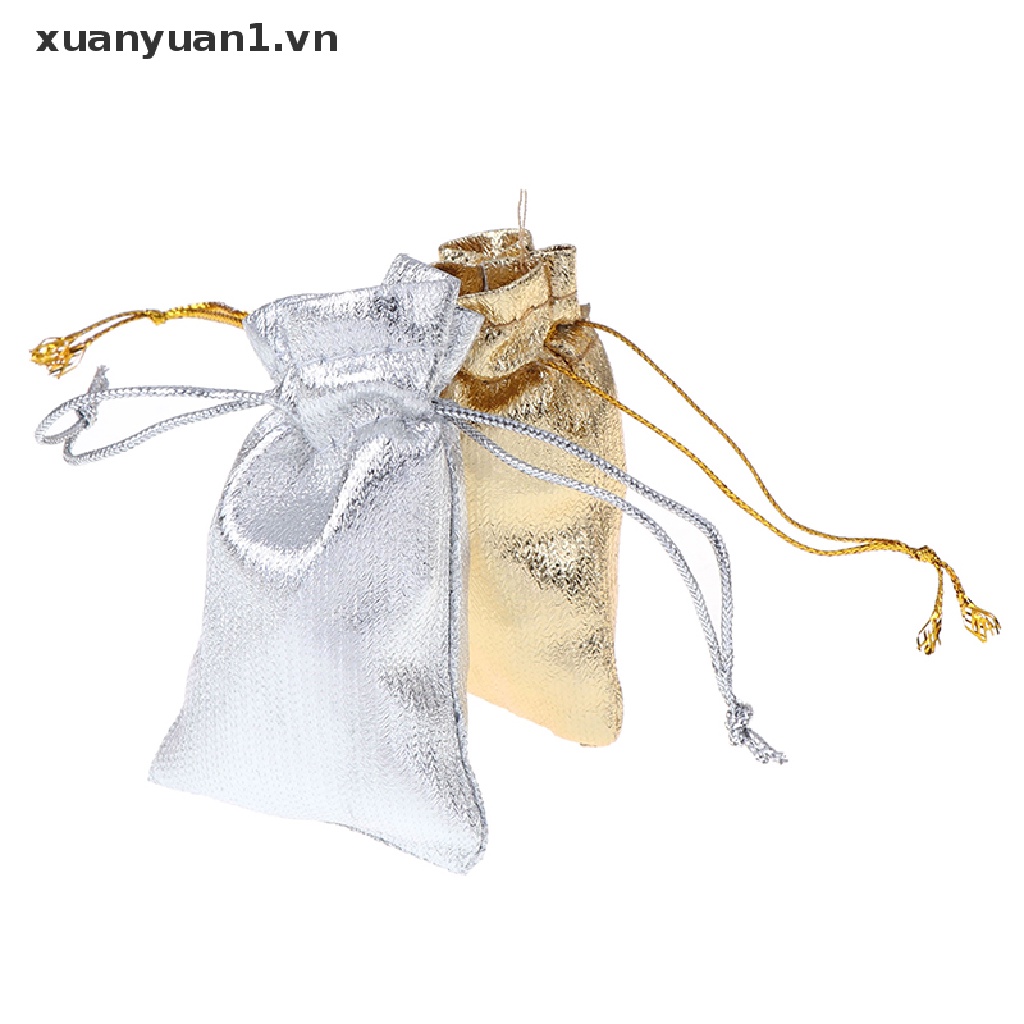 Set 25 / 50 Túi Dây Rút Đựng Kẹo / Trang Sức Tiện Dụng