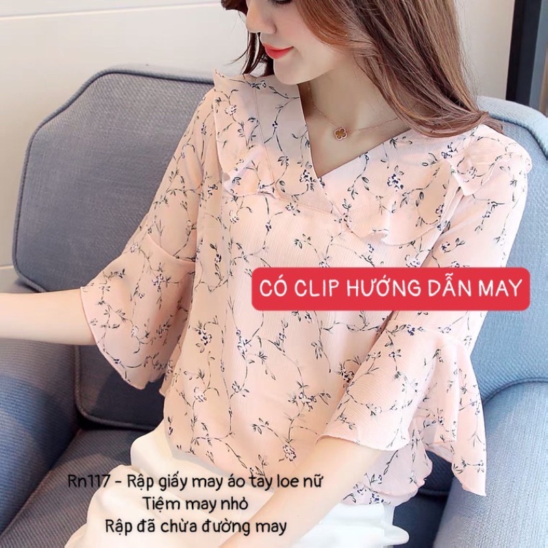 RN117_Rập giấy may áo nữ