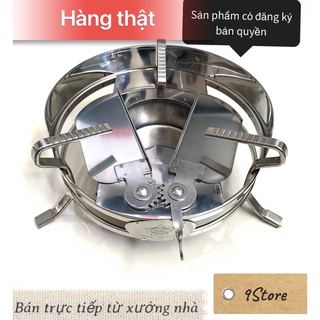  Bếp Cồn Vũ Khải Có Mâm Lót -  Chắn Gió -  Inox Cao Cấp Siêu Chắc Siêu Bền  Trực Tiếp Từ Xưởng Nhà  
